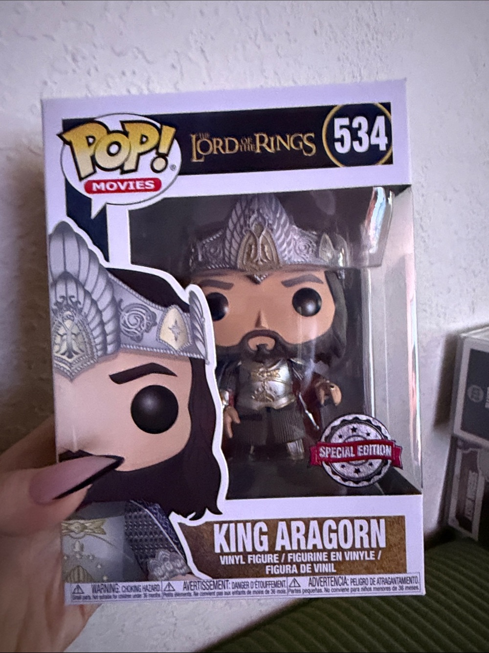 Funko King Aragorn Vinyl Figure -